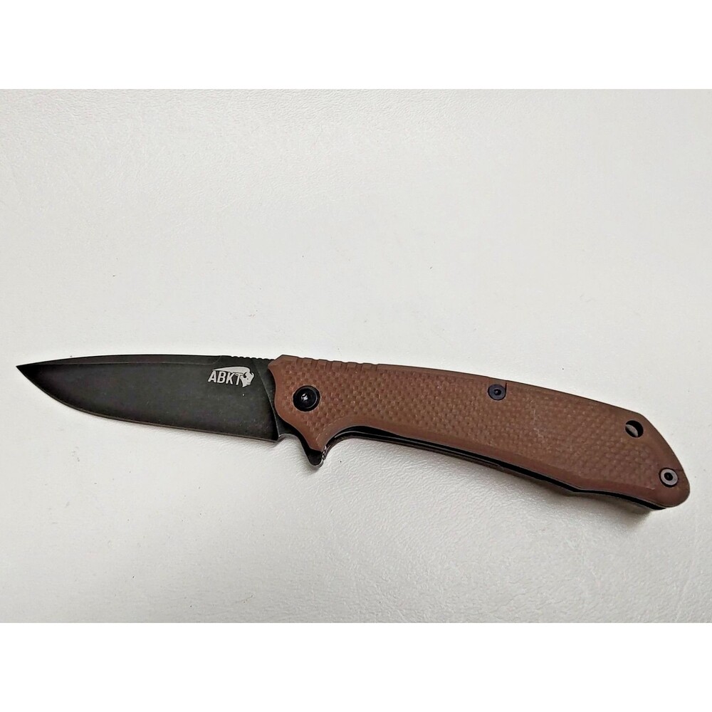 ABKT D2 ABO26T  PRC American Buffalo Karambit Folding Locking Knife 8"